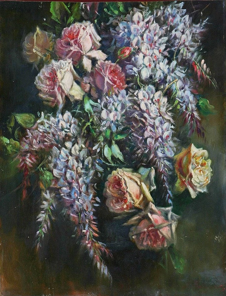 Rose e glicine 1